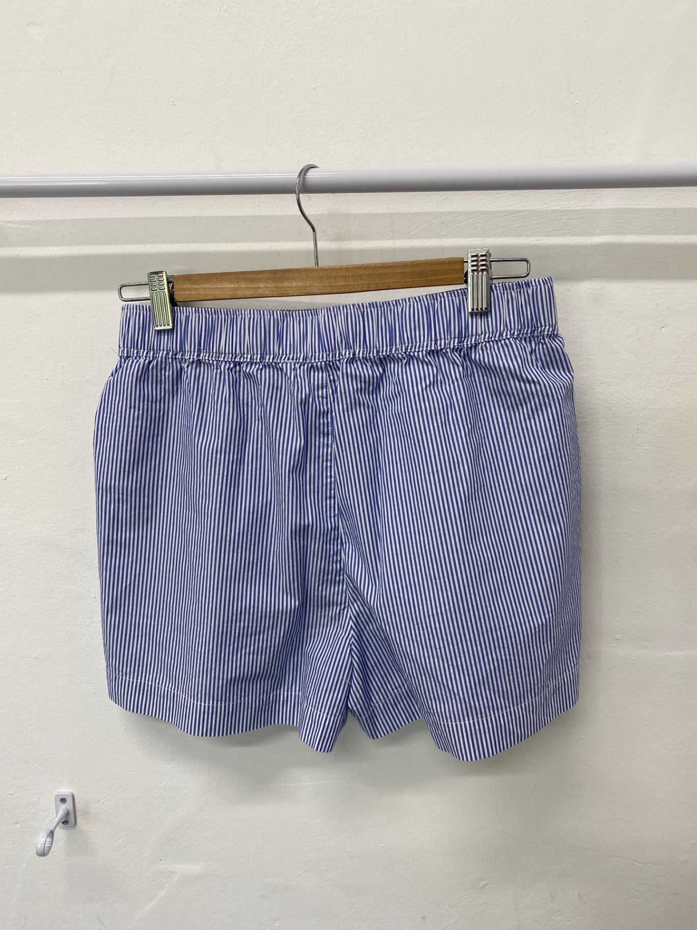 Gorgeous Anthropologie Pajama shorts UKS Blue & White Stripes LB006