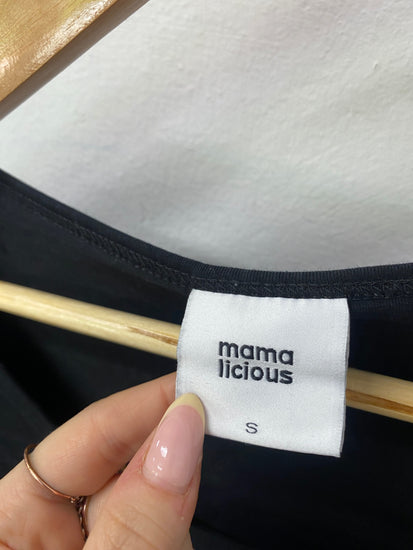 Gorgeous duo Mamalicious Maternity tops UK8 Black SL002 #5