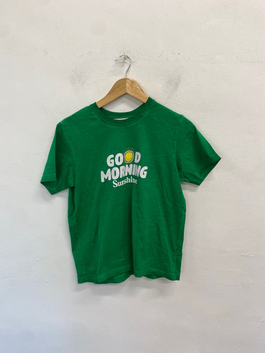 Gorgeous Balzac paris T-Shirt UK XS Green LB006