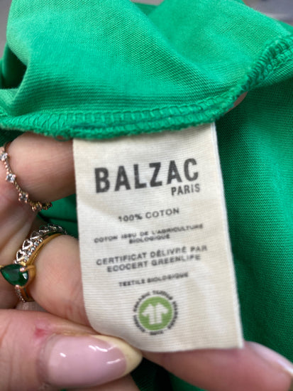 Gorgeous Balzac paris T-Shirt UK XS Green LB006