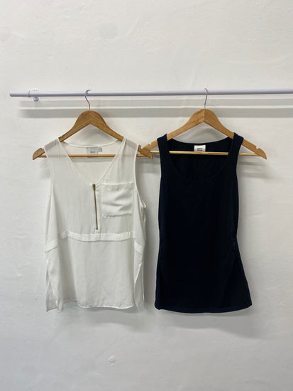 Gorgeous ASOS maternity Tops UK8 White and Black SL002 #7