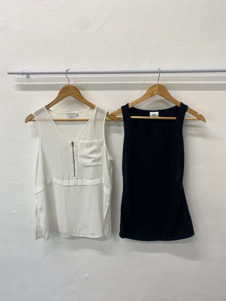 Gorgeous ASOS maternity Tops UK8 White and Black SL002 #7