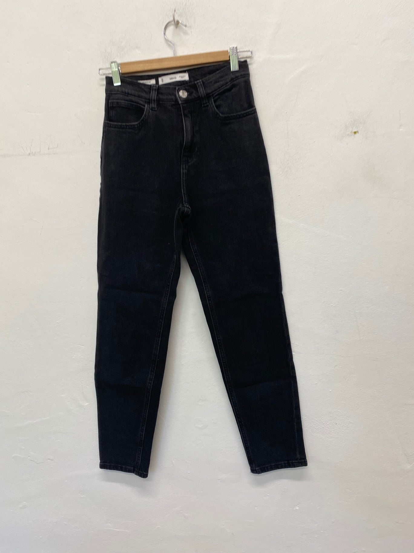 Gorgeous Mango newMum Jeans UK4 Black LB006