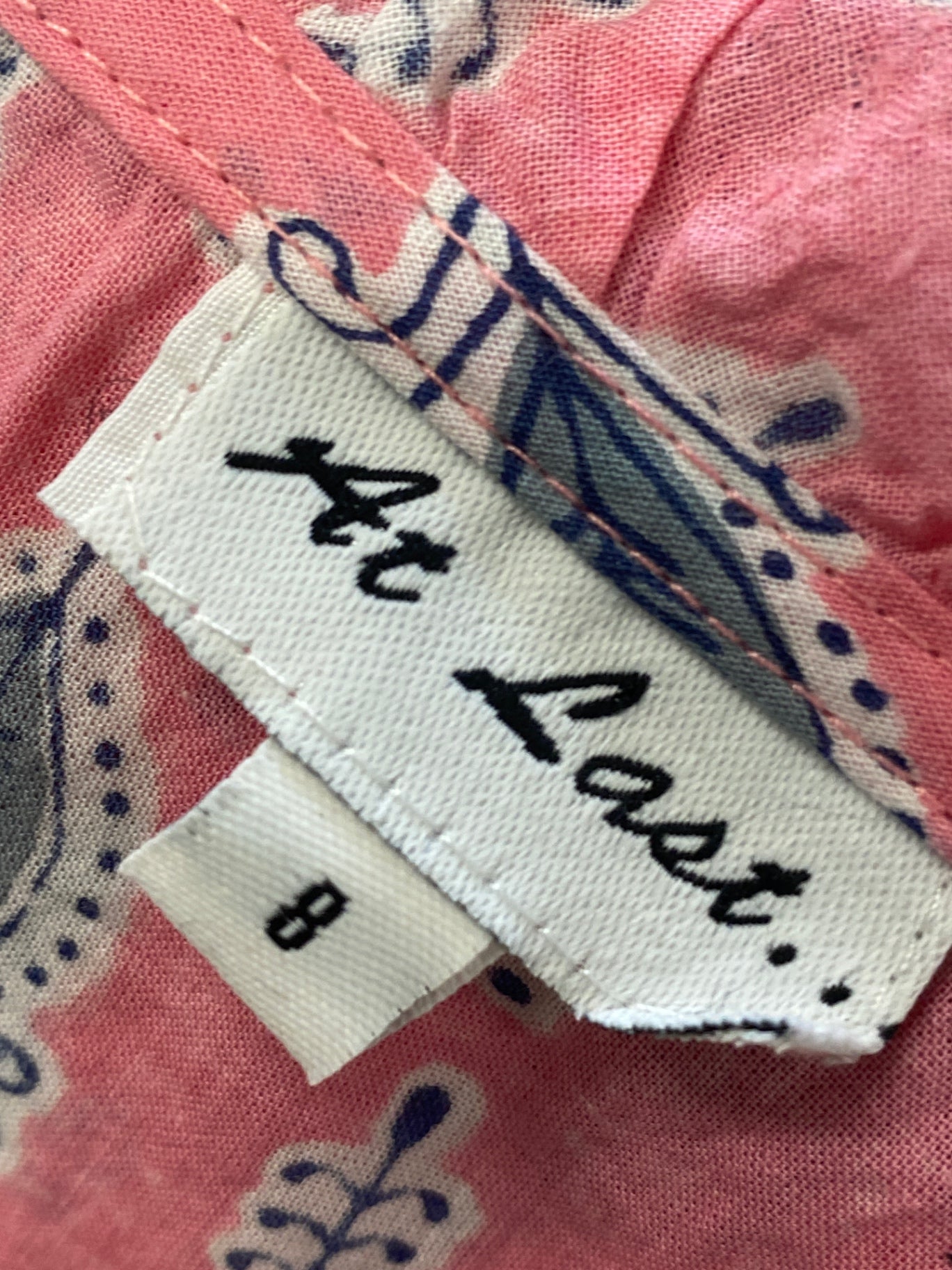 Gorgeous At last Maxi Dress UK8 Pink pattern LB006