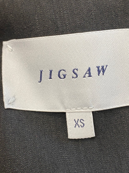 Gorgeous Jigsaw Kimono UK XS Black belted LB006