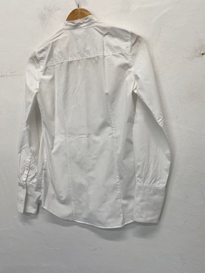 Gorgeous Thomas Mason for J Crew Dress Shirt Size 2 White LB006