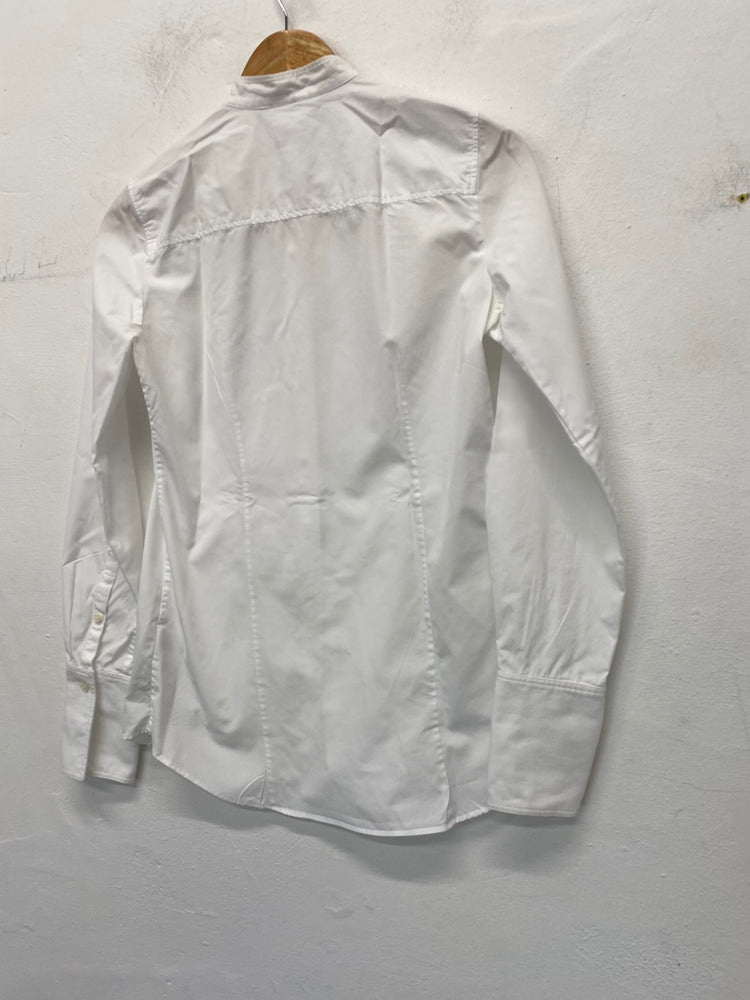 Gorgeous Thomas Mason for J Crew Dress Shirt Size 2 White LB006