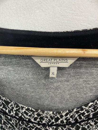 Gorgeous Great Plains Mini Dress UK XL Black BM001