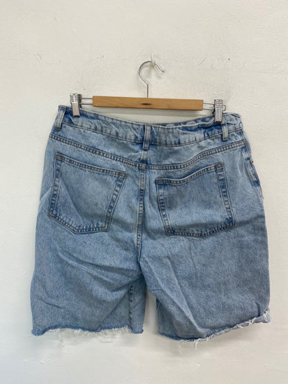 Gorgeous Denim Co Denim Shorts UK16 Light Blue GS001