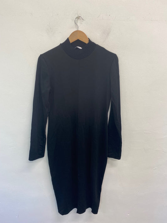Gorgeous Zara Midi Dress UK XL Black GS001