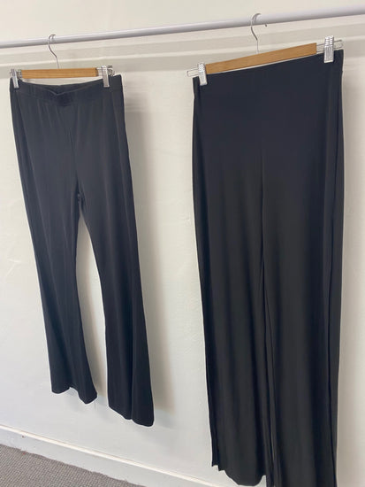 Gorgeous duo of  Pretty Little Thing / Shein Pants UK L Black #3 GS001