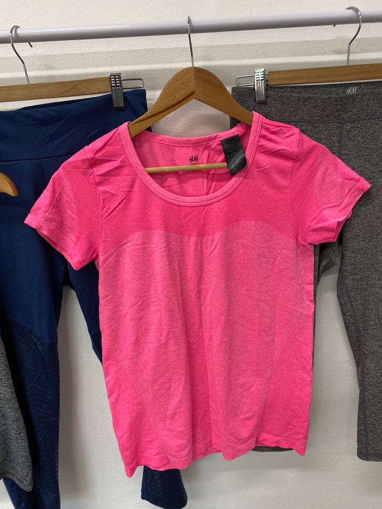 Gorgeous H&M Gym Bundle UK M grey Pink New Balance Etc #8 GS001