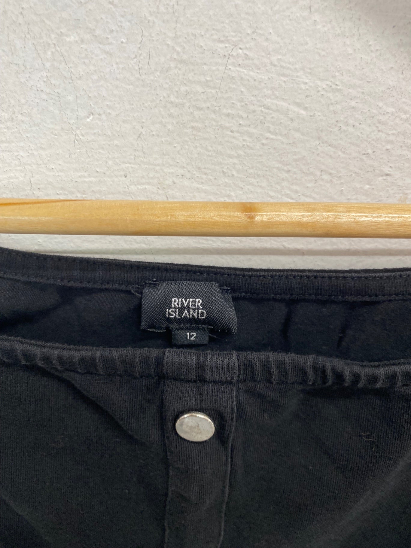 Gorgeous River Island Mini Dress UK12 Black GS001