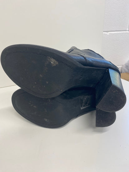 Gorgeous Marks & Spencers Ankle Boots Uk7 Black Classic block heels GS001