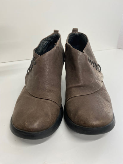 Gorgeous Camper Arlet Green Boots EUR 40  Uk7 Brown heels BM001