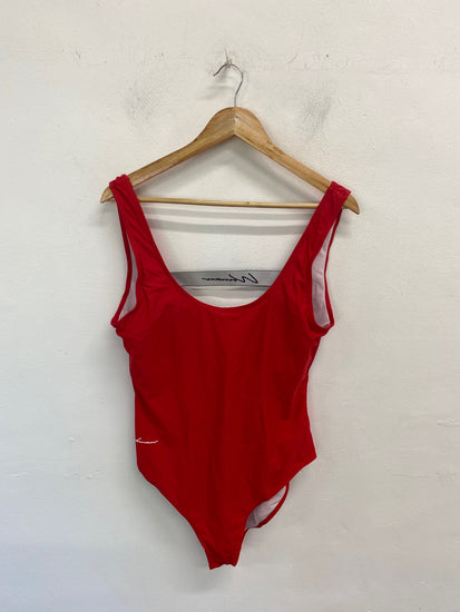 Gorgeous Boohoo Swimsuit UK16 Red GS001