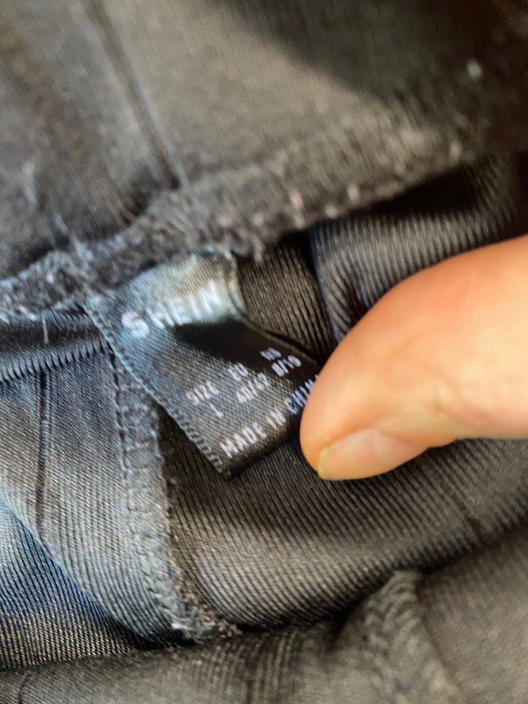 Gorgeous duo of  Pretty Little Thing / Shein Pants UK L Black #3 GS001