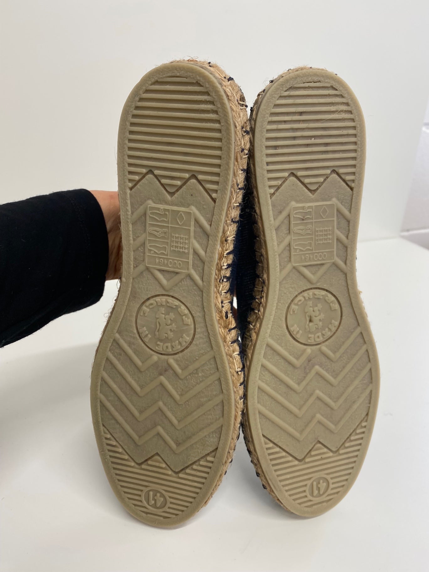 Gorgeous Ropey Soles Espadrilles Uk 7 Dark Blue BM001