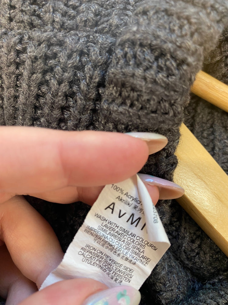 Gorgeous Missguided Jumper UK M-L Grey GS001