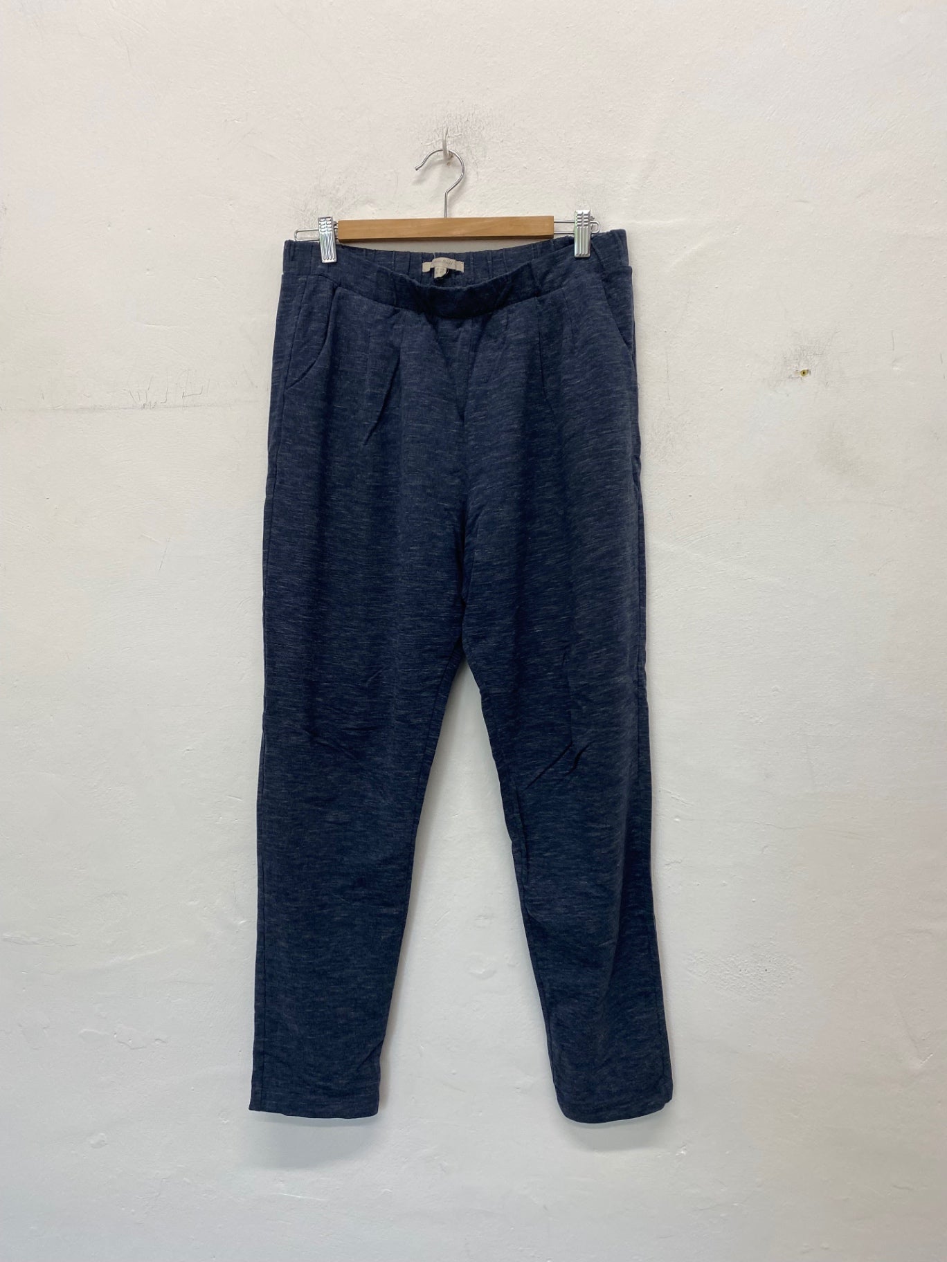 Gorgeous White Stuff Jogger pants Uk14 Navy Blue Marl BM001
