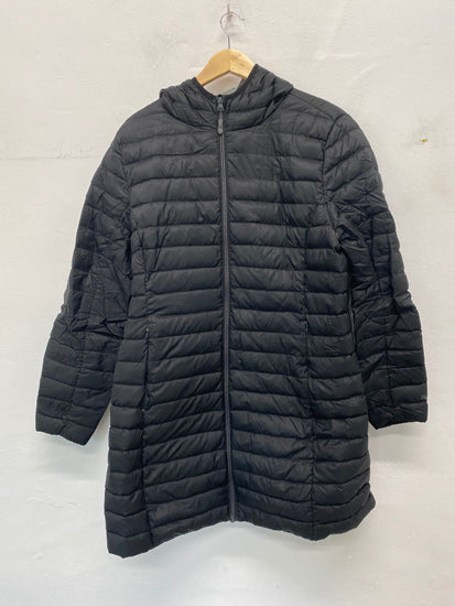 Gorgeous Peter storm Puffer Coat Uk16 Black Down filled midi  coat BM001