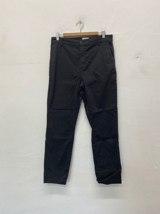 Gorgeous Hush Tapered Trousers UK12 Charcoal Grey chinos classic BM001