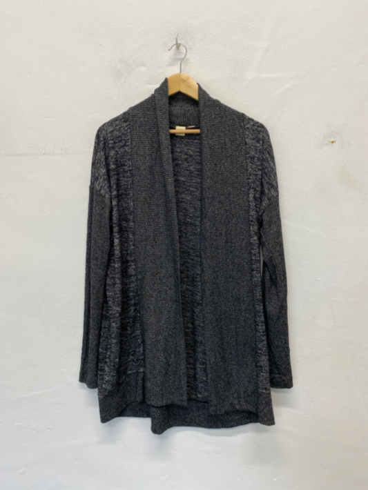 Gorgeous Gap Cardigan UK M Dark Gray marl Lagenlook open front BM001