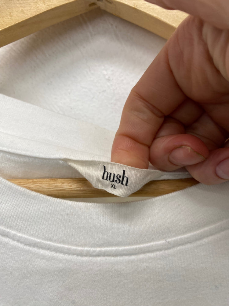 Gorgeous Hush T-Shirt UK XL White classic Tee BM001