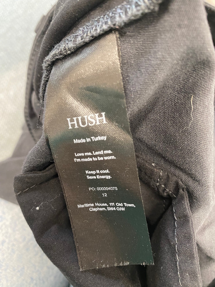 Gorgeous Hush Tapered Trousers UK12 Charcoal Grey chinos classic BM001