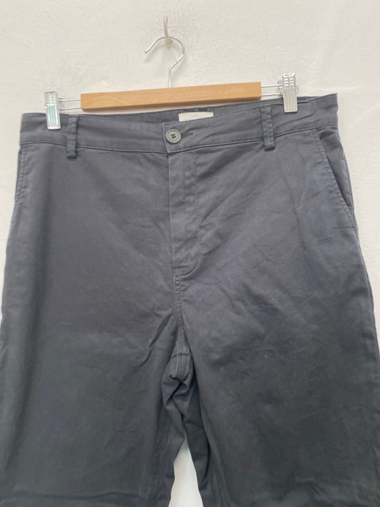 Gorgeous Hush Tapered Trousers UK12 Charcoal Grey chinos classic BM001