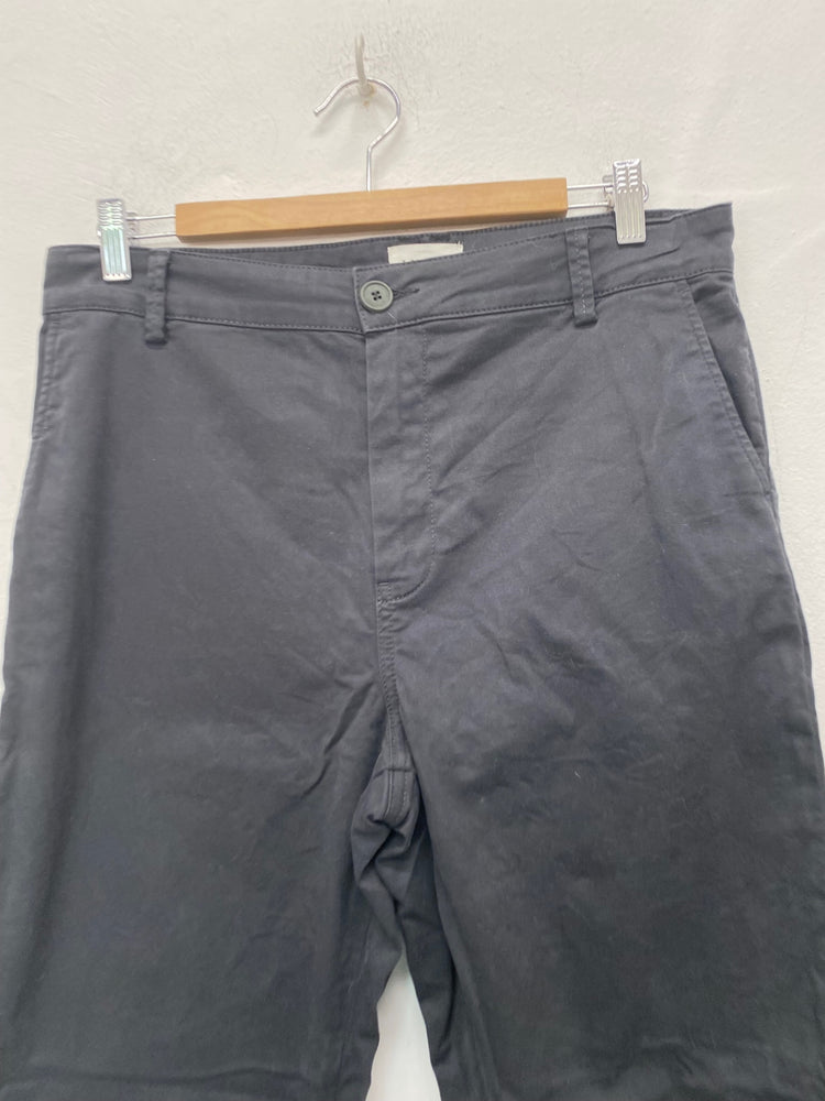 Gorgeous Hush Tapered Trousers UK12 Charcoal Grey chinos classic BM001