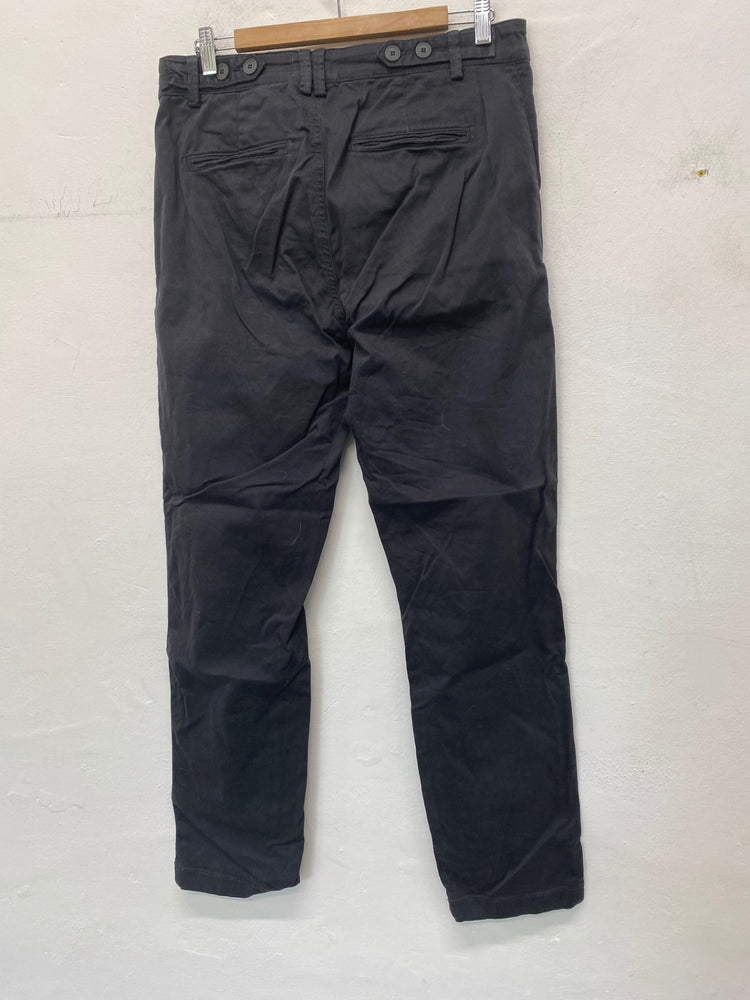 Gorgeous Hush Tapered Trousers UK12 Charcoal Grey chinos classic BM001