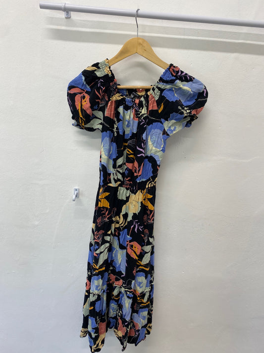 Gorgeous Greenpoint Maxi Dress UK6 multicolor floral EK001