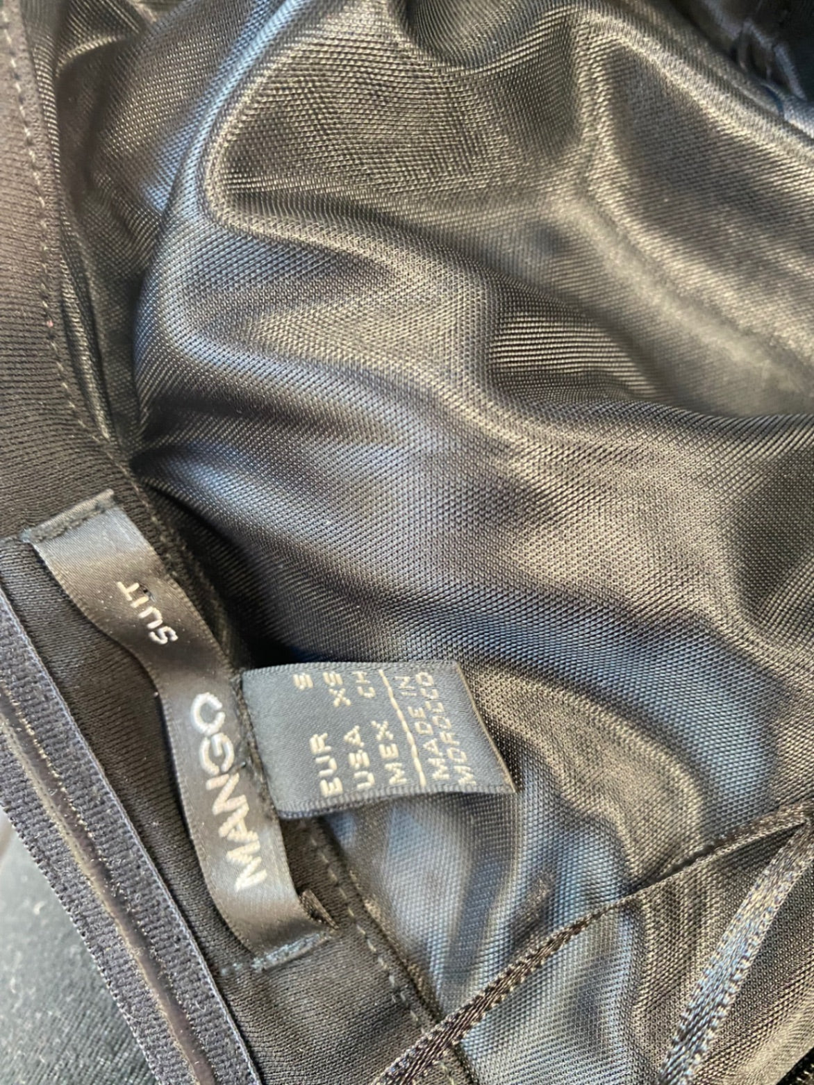 Gorgeous Mango Evening Dress UKS Black maxi formal LF003