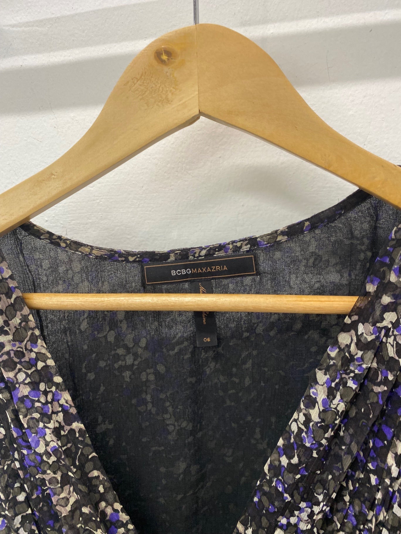 Gorgeous BCBGMAXAZRIA occasion party Dress UK10 Grey pure silk  LF003 