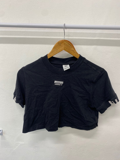 Gorgeous adidas T-Shirt UK6 Black sports EK001