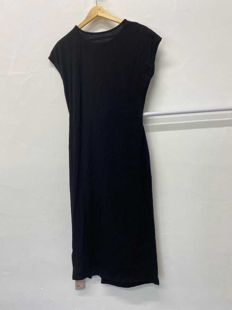 Gorgeous Emery Rose Dress UK L Black knot detail New CF001