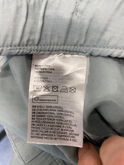 Gorgeous H&M Midi Skirt UK S Pale turquoise slip skirt EK001