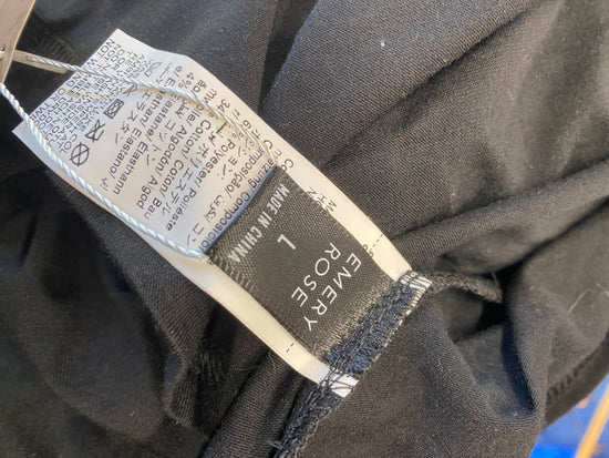 Gorgeous Emery Rose Dress UK L Black knot detail New CF001