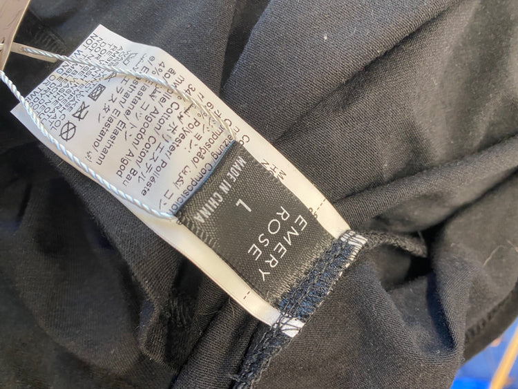 Gorgeous Emery Rose Dress UK L Black knot detail New CF001