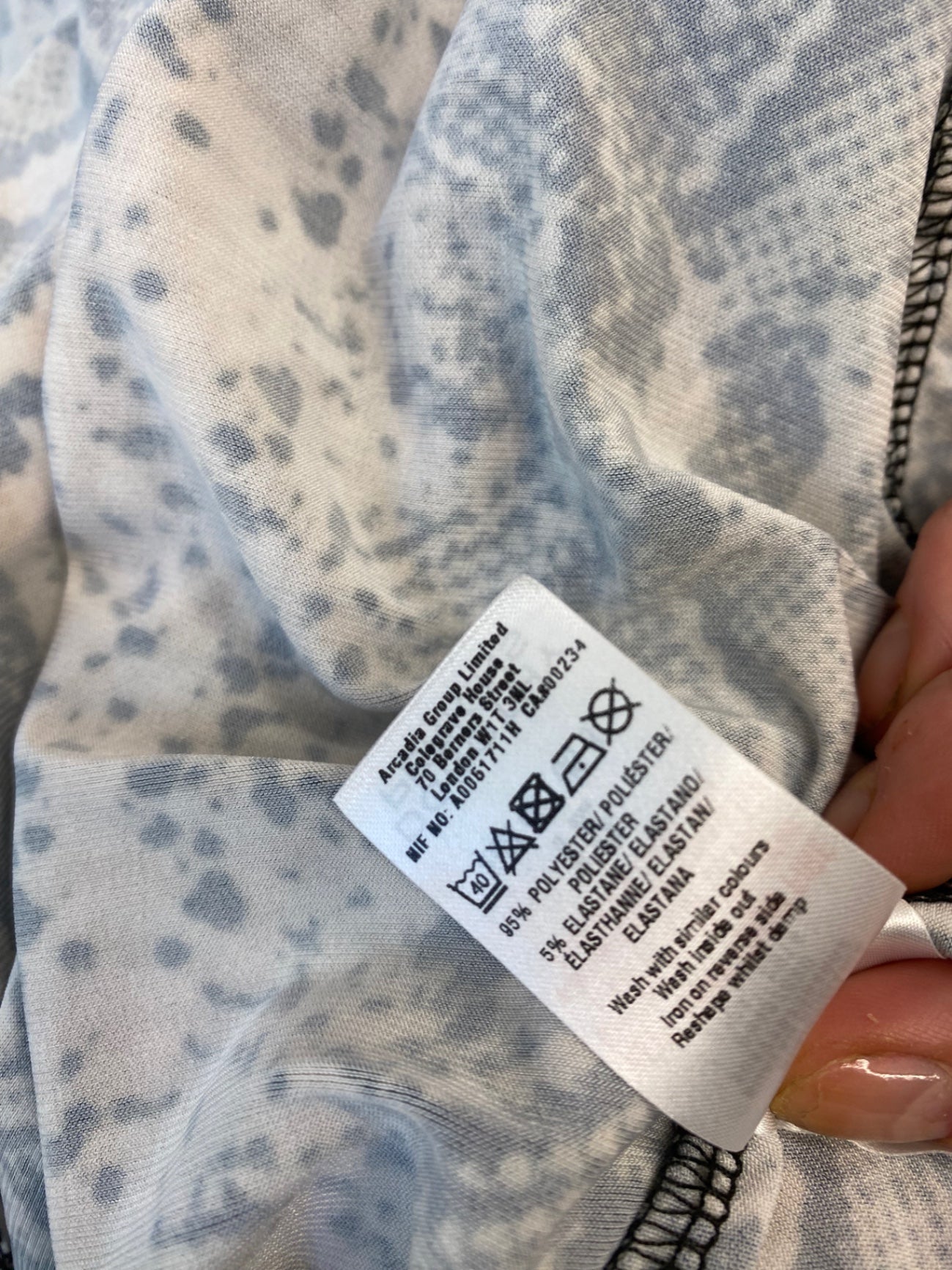 Gorgeous Dorothy Perkins Maxi Dress UK12 Beige snakeskin pattern CF001