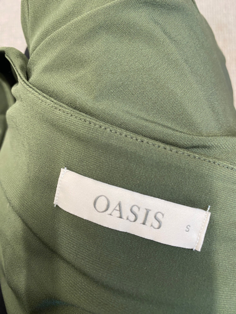 Gorgeous Oasis Blouse UK S Olive green UK S EW001