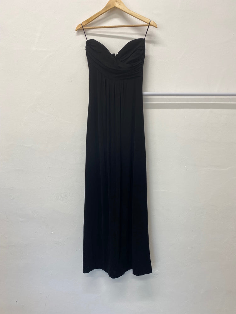 Gorgeous Mango Evening Dress UKS Black maxi formal LF003