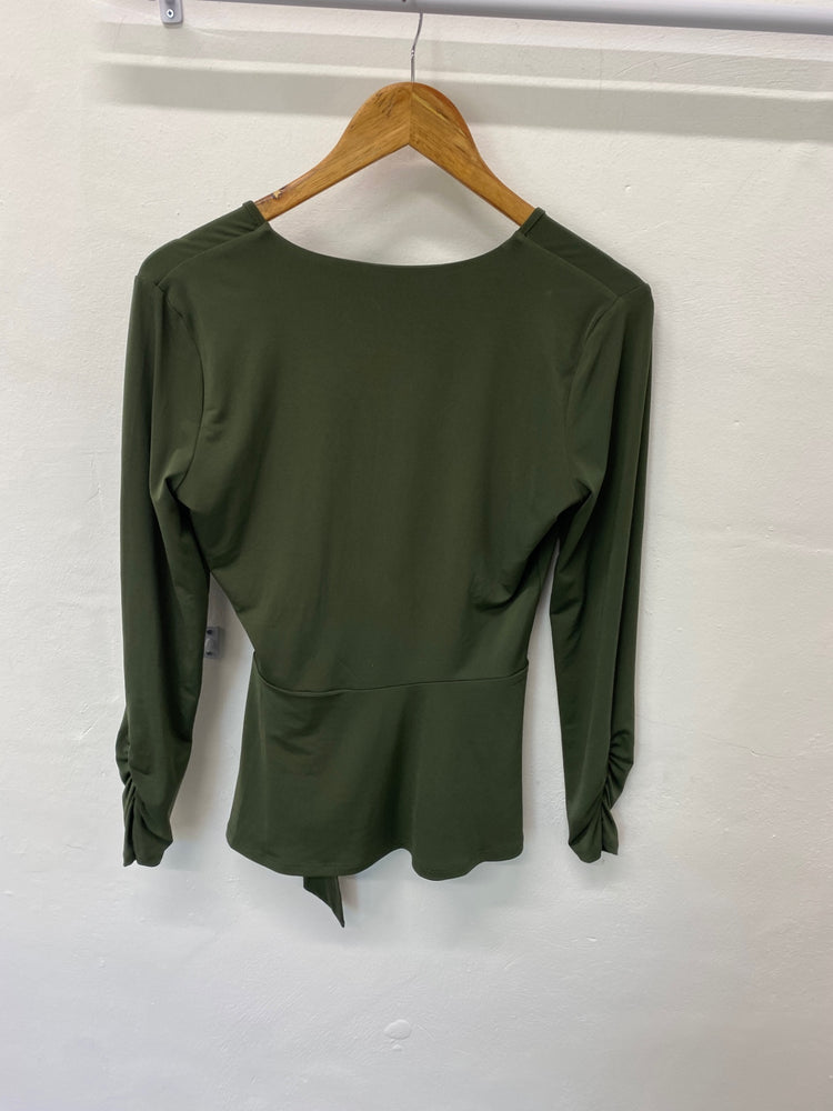 Gorgeous Oasis Blouse UK S Olive green UK S EW001