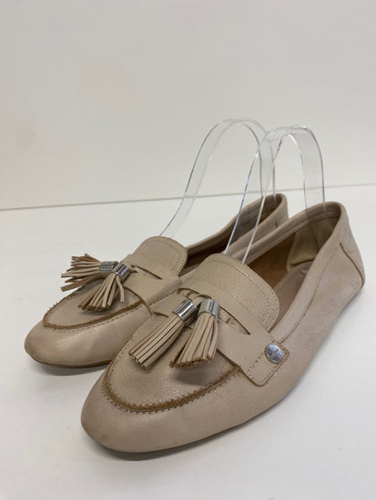 Gorgeous Dune Loafers UK5 Beige Taupe tassel loafers LF003