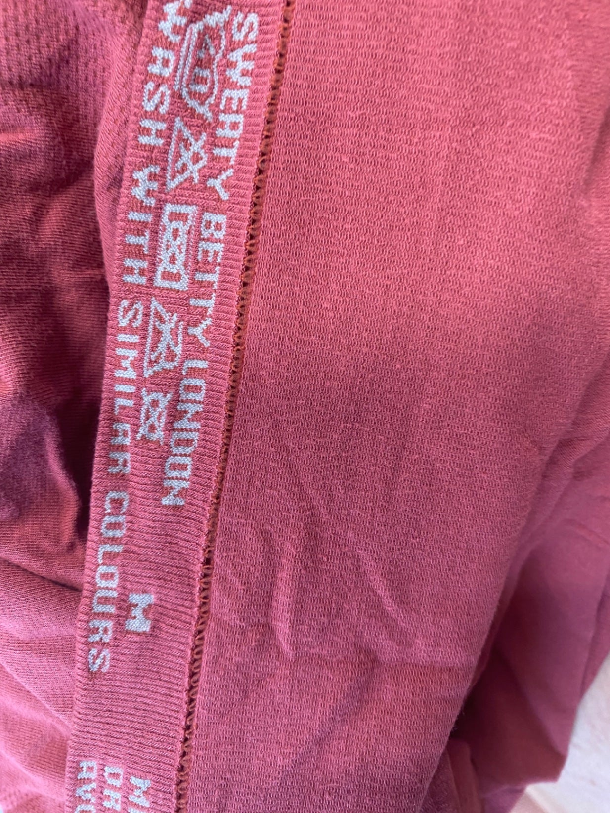 Gorgeous Sweaty betty Thermal top UkM Soft red LF003