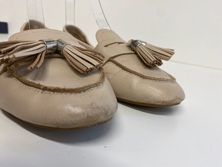 Gorgeous Dune Loafers UK5 Beige Taupe tassel loafers LF003