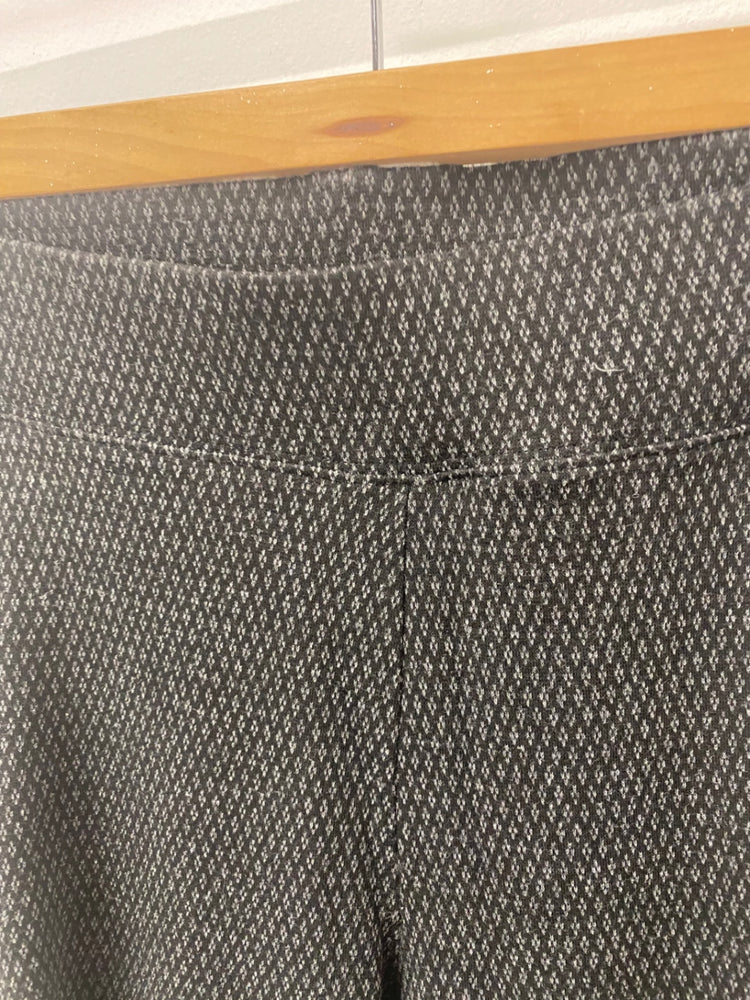 Gorgeous Marks & Spencers Leggings UK10 Black & brown Argyle pattern LF003