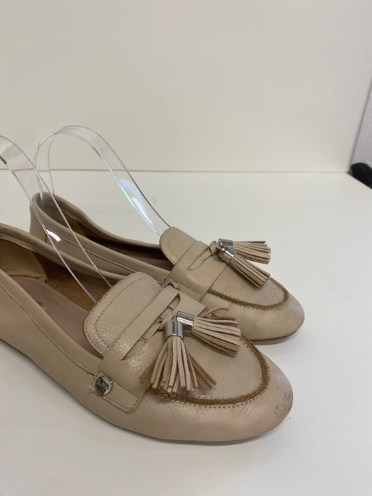 Gorgeous Dune Loafers UK5 Beige Taupe tassel loafers LF003