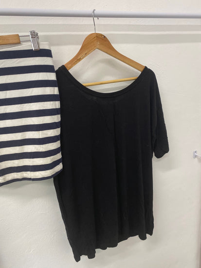 Gorgeous H&M Clothing bundle UK10 Black and White striped Classic summer essentials #2 LF003